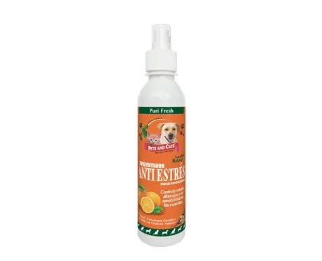 <span class="highlight-prefix">Producto natural antiestress:</span> Antiestrés Purifresh Naranja en frasco de 240 ml.
