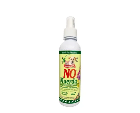 <span class="highlight-prefix">Producto natural de adiestramiento:</span> No Muerda, spray de adiestramiento de 240 ml.