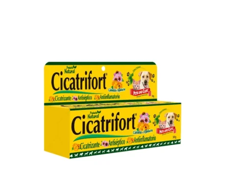 <span class="highlight-prefix">Producto natural para la salud y bienestar de tu gato:</span> P & C Cicatrifort, tubo de 30 g.