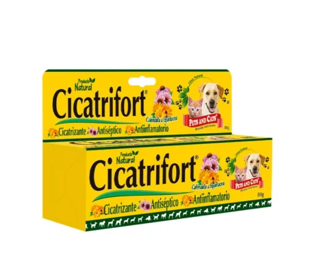<span class="highlight-prefix">Producto natural para la salud y bienestar de tu gato:</span> P & C Cicatrifort, tubo de 80 g.