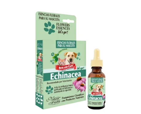 <span class="highlight-prefix">Esencias naturales para perros:</span> P & C Esencia Equinácea Let's Go, frasco de 25 ml.