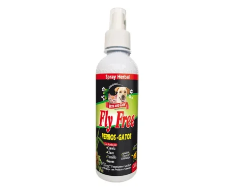 <span class="highlight-prefix">Producto natural para la salud y bienestar de tu perro:</span> P & C Fly Free Spray Herbal, 240 g.