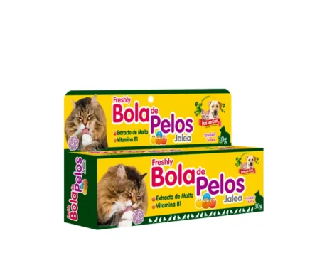 <span class="highlight-prefix">Producto natural para la salud y bienestar de tu gato:</span> P & C FRESHLY BOLA DE PELOS JALEA TUBO X 30G