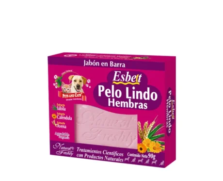 <span class="highlight-prefix">Jabón Natural para el cuidado e higiene:</span> P & C Jabón Esbelt Pelo Lindo Hembras, 90 g.