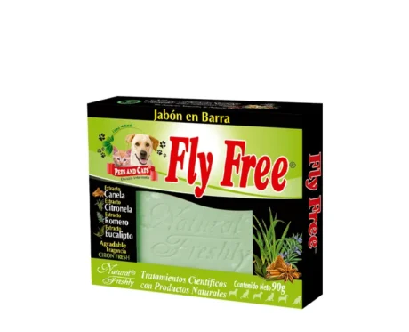 <span class="highlight-prefix">Jabón Natural para el cuidado e higiene:</span> P & C Jabón Fly Free, 90 g.