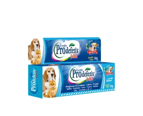 <span class="highlight-prefix">Producto natural para la salud y bienestar de tu perro:</span> P & C Prodefen's Jalea, tubo de 30 g.