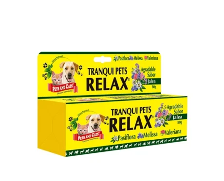 <span class="highlight-prefix">Producto natural para la salud y bienestar de tu perro:</span> P & C Tranqui Pets Relax Jalea, tubo de 80 g.