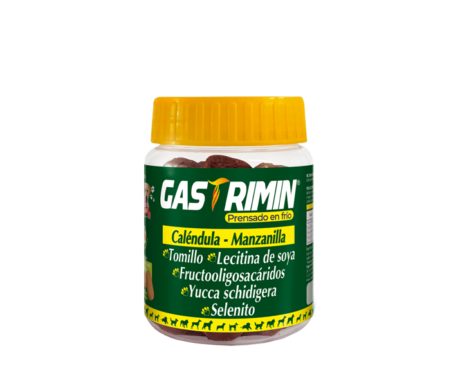 <span class="highlight-prefix">Producto natural para la salud y bienestar de tu perro:</span> P & C Gastrimin, 60 Vitacrunch.